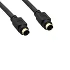 10x 25ft S-Video Video Cable Mini Din 4 Pin Cable Satellite DVD S-VHS VCR to TV