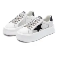 在飛比找ETMall東森購物網優惠-【Taroko】悠閒漫步星星鏤空透氣厚底休閒鞋(2色可選)