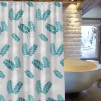 在飛比找松果購物優惠-【WE CHAMP】加長版浴室浴簾 180x200cm (落