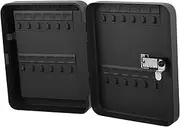Veemoon 1Set Wall Mounted Key Lock Box Slot Household Key Storage Cabinet with Code Lock for Secure Key Management Design for Home and Office Use