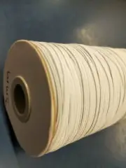 Sewing Elastic 10 metres WHITE sewing elastic, size 3mm width