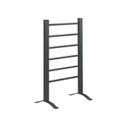 Barelli Black 6 Bar Square Freestanding Heated Towel Rail