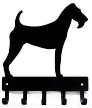 Irish Terrier Dog Key Rack/ Leash Hanger Made in USA