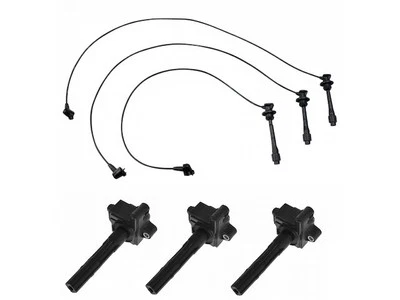 For 1996-1999 Toyota Avalon Ignition Coil and Spark Plug Wire Set 37653MGDG 1997 (for: Toyota)