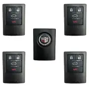 Locksmith Lot 5 OEM 08–13 Cadillac CTS DTS STS Smart Key Fobs Remote M3N5WY7777A