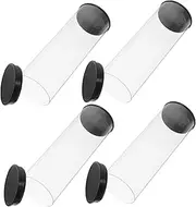 TOKIDNY Reusable Plastic Golf Tube Portable Golf Case Display Holder for Balls