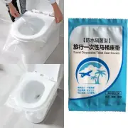 50Pcs Disposable Toilet Seat Cover for Travel Paper Flushable Potty Train New