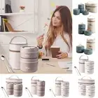 Stackable Lunch Box with Bag Leak Proof and Convenient Enjoy Homemade Delicacy