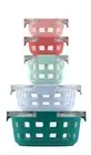 Duraglass Glass Meal Prep Sets Leak-Proof Glass Food Storage Containers with ...