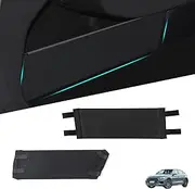 Practical Rear Trunk Organizer Side Divider Liner Board Fiber Waterproof Car Trunk Storage Organizer Side Baffle Partition Board Auto Storage Divider Board Compatible with Audi Q2L Q3 Q5(Size:for Q2L)