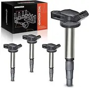 Ignition Coils Pack for Lexus CT200H 2011-2016 Toyota Corolla 2009-2016 Matrix Prius Prius Plug-In Prius V Matrix Prius Prius Plug-In Prius V Scion IM XD 1.8L 4-PC Set