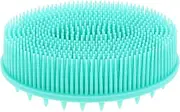 Silicone Bath Hair Brush Soft Scalp Exfoliator Gentle Massage Brush for Boys and Girls Baby Shampoo Tool