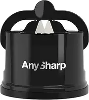 AnySharp Classic Knife Sharpener, Black