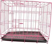 VERDANVERSE Dog Cage Pet with Creative Ventilation Portable and Sturdy for Poodle Small to Medium Dogs Pet Cage House