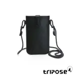【TRIPOSE】TRANS進口牛皮手機包(黑)