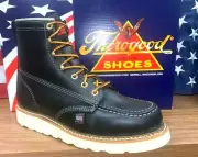 Thorogood Men Size 11 EE Work Boots 814-6201 Wedge Bottom Boots Union USA Made