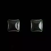 Sterling Silver Green Stone Cufflinks - Lonesome Pine
