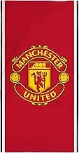 Manchester United FC Official Towel | Super Soft Feel, Badge Football Club Design | Perfect The Home, Bath, Beach & Swimming Pool | One Size 75cm x 150cm | 100% Cotton