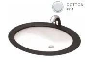 Toto LT569 Cotton 17" Undermount Bathroom Sink With Overflow