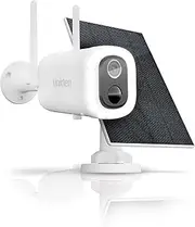 Uniden App Cam Solo X2K Bullet Kit - 100% Wirefree 2K Super HD Spotlight Bullet Camera and Solar Panel