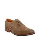 Clarks Men's Broyd Wing Oxford Olive Suede Dress Shoes 26124126