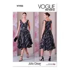 NEW Vogue V1935 Misses' Dress Pattern by Julio Cesar By Spotlight
