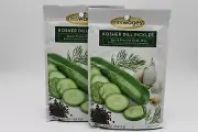 2 Pack Mrs Wages Kosher Dill Pickles Quick Process Mix 6.5 Ounce