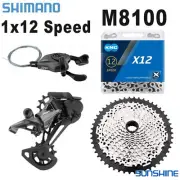 Shimano Deore XT M8100 Groupset 1X12 Speed MTB Groupset 50T 52T Cassette KMC X12