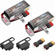2PCS 3S 11.1V 25C 2000mah Battery with T Plug for MJX H16E H16P H16PL H16BM H16DR H16GT 14301 JC16EP M161 RC Remote Control Car Upgrade Battery