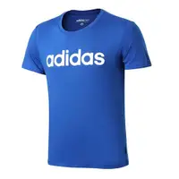 在飛比找蝦皮商城精選優惠-adidas (愛迪達)正品 CV9320 藍色 圓領運動上