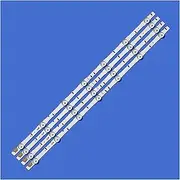 4 Pieces/Set 7LED 647mm LED Strip Fit for Samsung ue32j5500ak D4GE-320DC1-R2 D4GE-320DC1-R1 BN96-30443A 30442A 2014SVS32FHD