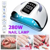 在飛比找蝦皮購物優惠-UV LED Nail Lamp 280W High Pow