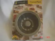 NEW in PACKAGE Vtg. BRADSHAW SET of 4 MINI NON-STICK FLUTED PANS Made in Taiwan