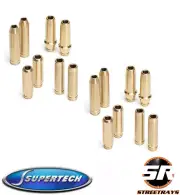 SuperTech Bronze Valve Guides For Honda S2000 AP1 AP2 F20C F22C - Set of 16