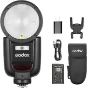Godox V1Pro-S Round Head Camera Flash Light 1/8000s Speedlite for Sony Camera