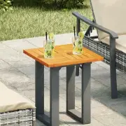 vidaXL Table Top Natural Solid Acacia wood 15.7x15.7 in Durable