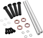 HNeekyr Front Lower A-Arm Bushing Kit, Compatible with Polaris Sportsman 400 500 570 600 700 800 Trail Blazer 250 330 Trail Boss Scrambler 500 Magnum A Arm Bushings Shaft Kit