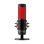 HyperX QuadCast USB Mic - PC/PS4/PS5/Mac, Shock Mount, Pop Filter, Red LED