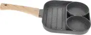 GREENADSCAPE 1Pc Nonstick Egg Frying Pan Versatile Cooking Tool for Omelettes Pancakes More Easy Clean Non Stick Surface Compatible with Gas Induction Cooktops