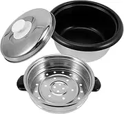 Mikinona Non-stick Cooker Liner Container Rice Cooker Replacement Pot Scale for Practical Cooking Random Style