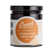 Organic Crunch Preserves Caramelised Onion Jam 250g - Fresh, healthy organic delivery | Doorstep Organics