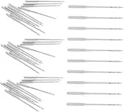 IWOWHERO 60pcs Heavy Duty Sewing Machine Needles Multi-Functional Steel Thread Needles for Electric Machines Thread Threading Tool