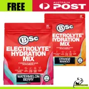 2 X BSc Body Science Electrolyte Hydration Mix Peak Performance 120g *FREE POST*