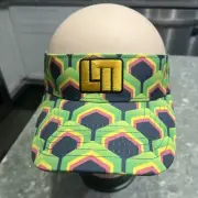 New Loudmouth Golf Visor Performance Headwear Colorful Adjustable Purple Green