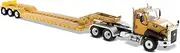 Diecast Masters Cat Caterpillar CT660 Day Cab with XL 120 Low-Profile HDG Lowboy Trailer and Operator Core Classics Series 1/50 Diecast Model 85503 C