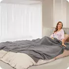 Cozy 72"x84" Electric Heated Blanket - 4 Heat Levels, Auto-Off, Machine Washable