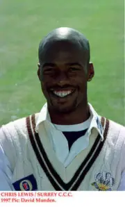 Chris Lewis Surrey CCC Old Player Cricket Photo 4
