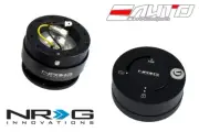 NRG Gen2 Gen 2.0 Ball Quick Release Black Body w/ Ti Chrome Ring + Matt Lock