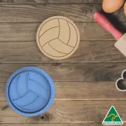 NetBall Cookie Cutter and Embosser Stamp