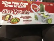 Slice O Matic Vegetable & Fruit Slicer NEW with box As Seen on TV